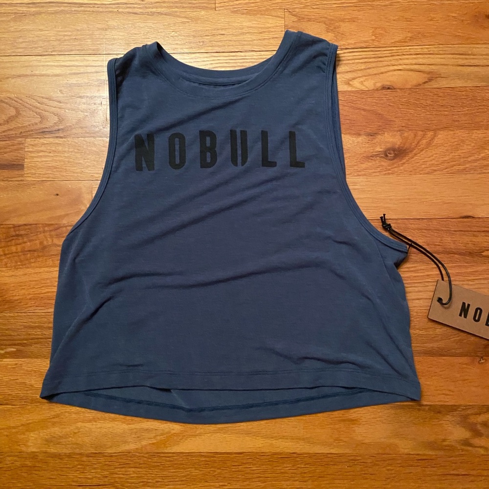 NoBull Muscle tank in deep teal! 😊❤️😊🧵